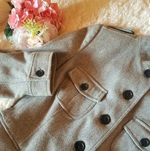 [BANANA REPUBLIC] Gray Wool Jacket